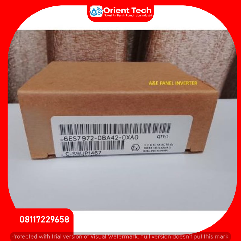 Jual 6ES7972-0BA42-0XA0 SIEMENS PLUG PROFIBUS