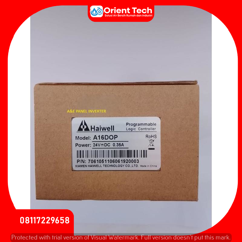 A16DOP PLC Haiwell A16D0P Digital IO Modules