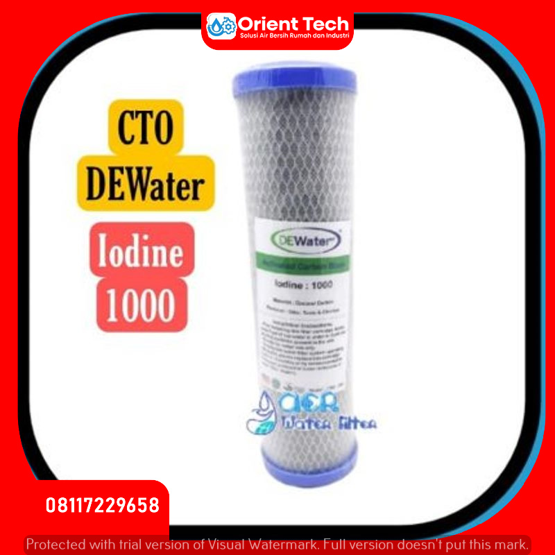 Jual CTO Dewater 10" - Carbon Blok Dewater 10"