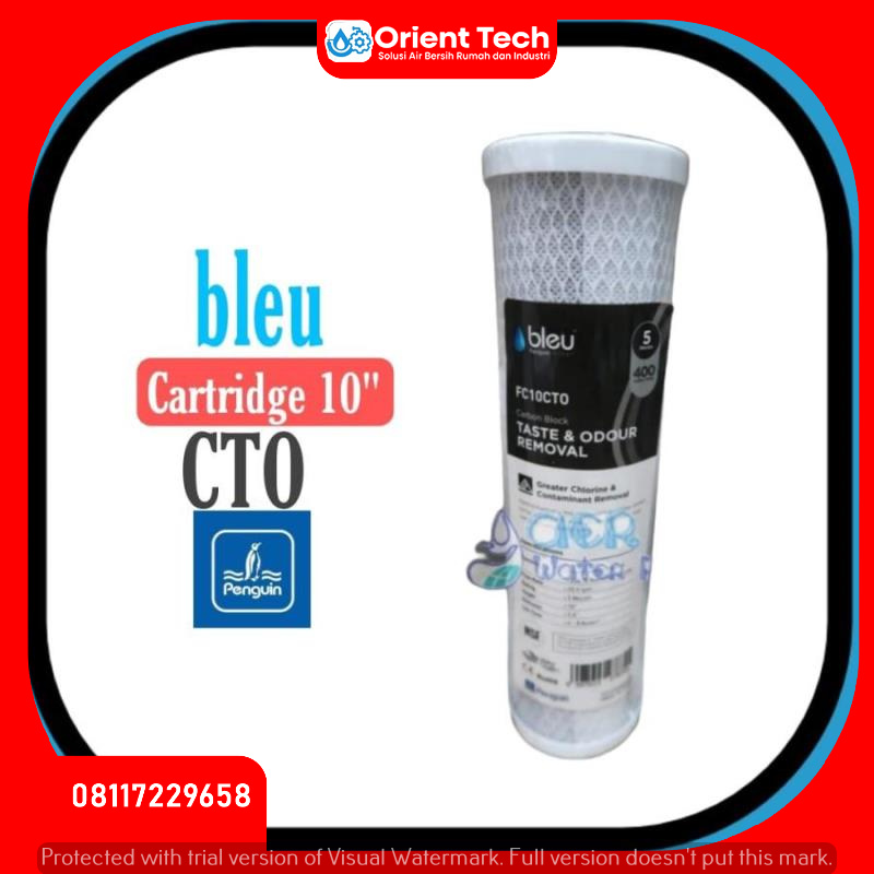 CTO Filter - Karbon Block - Bleu by Penguin