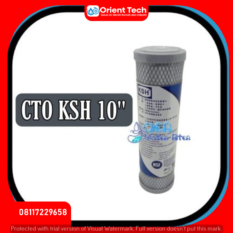 Jual CTO KSH 10" / Carbon Block KSH / Karbon Blok KSH 10"