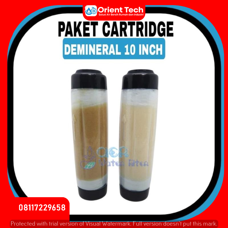 Catridge Filter Air 10" Demineralisasi (Cation & Anion)