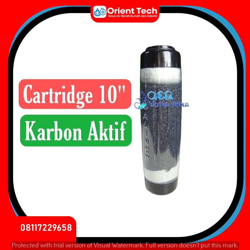 Catridge Filter Air 10 inch Karbon Aktif
