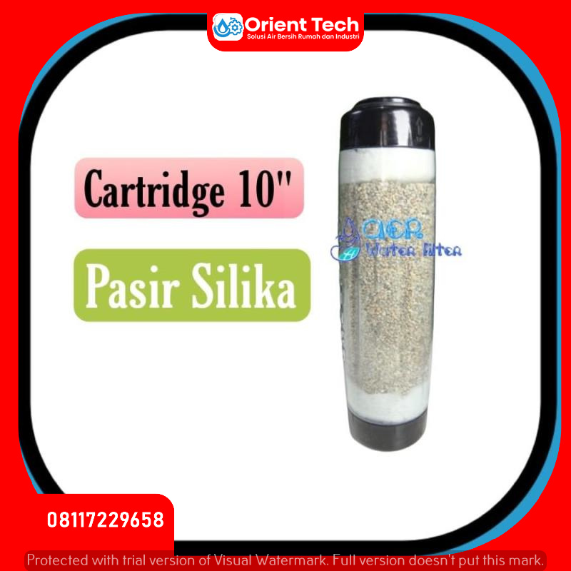 Catridge Filter Air 10 inch Pasir Silika