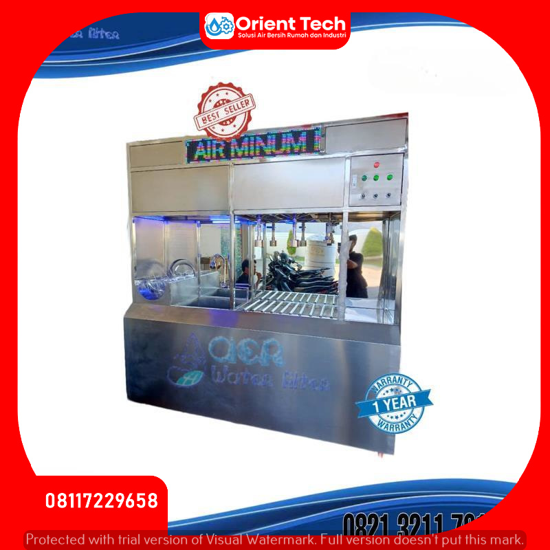 Depot Air Minum Isi Ulang Stainless Steel - DAMIU Premium