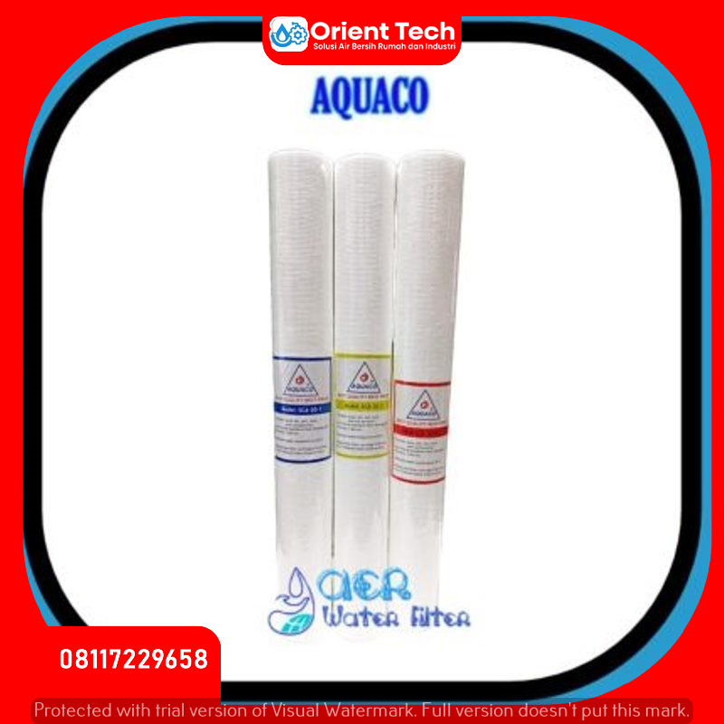 Jual Filter air Aquaco Catridge Filter 20 Inch