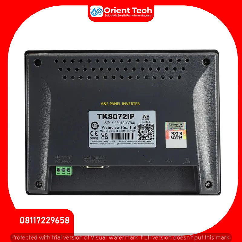 HMI WEINVIEW WEINTEK TK8072IP