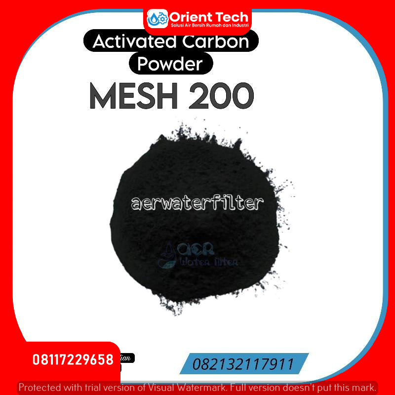Karbon Aktif Bubuk 500Gr