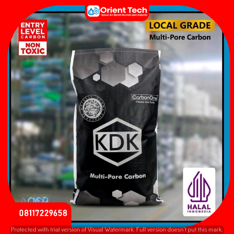 Karbon Aktif Lokal - KDK Mesh 8x30