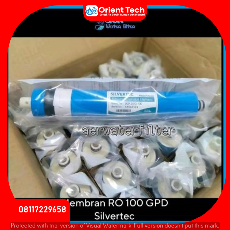 Jual Membran RO Silvertec 100 Gpd