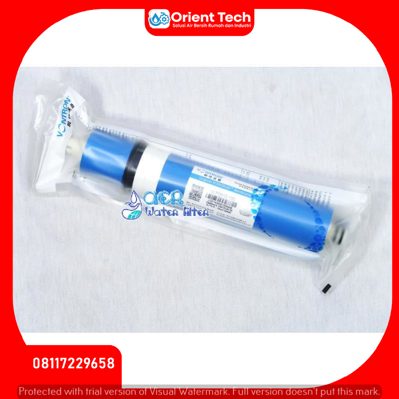 Membran RO Vontron 100 Gpd - Vontron 1812 Membran RO Vontron 100 Gpd - Vontron 1812