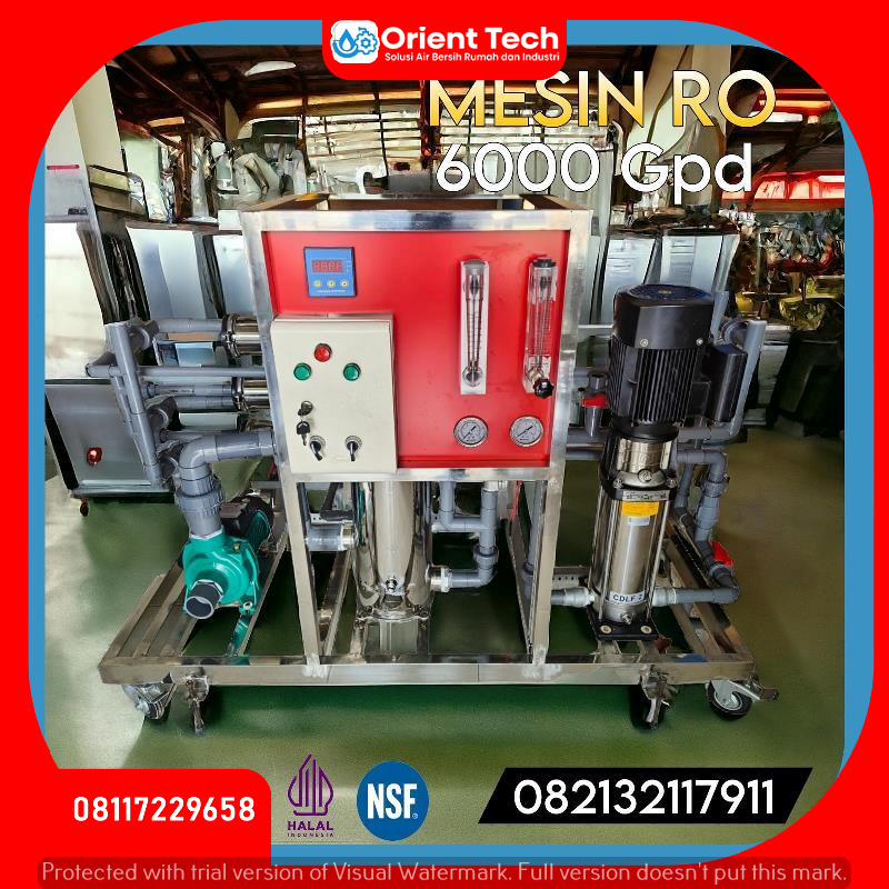 Mesin RO 6000 Gpd - Reverse Osmosis 6000 Gpd