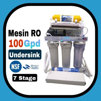 Jual Mesin RO Reverse Osmosis Undersink 7 Step 100 Gpd