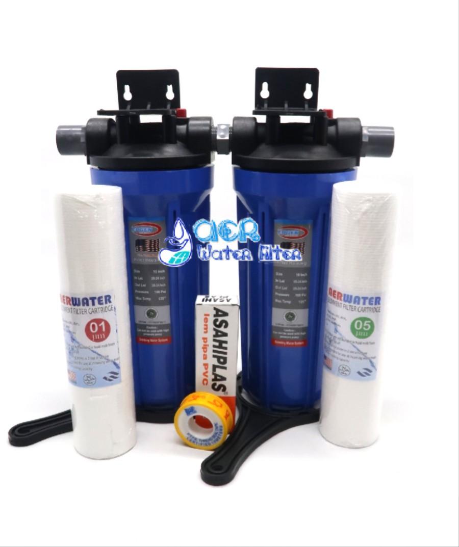 Paket Filter Air 2 Housing Eugen Biru 3