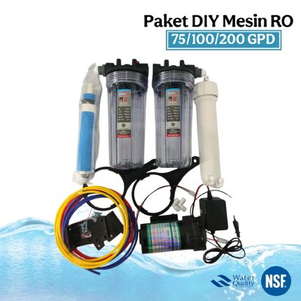 Jual Paket Mesin RO Kapasitas 75 / 100 / 200 Gpd
