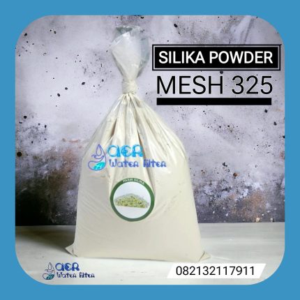 Jual Pasir Silika Bubuk - Silica Powder Mesh 325 - Repacking Kiloan