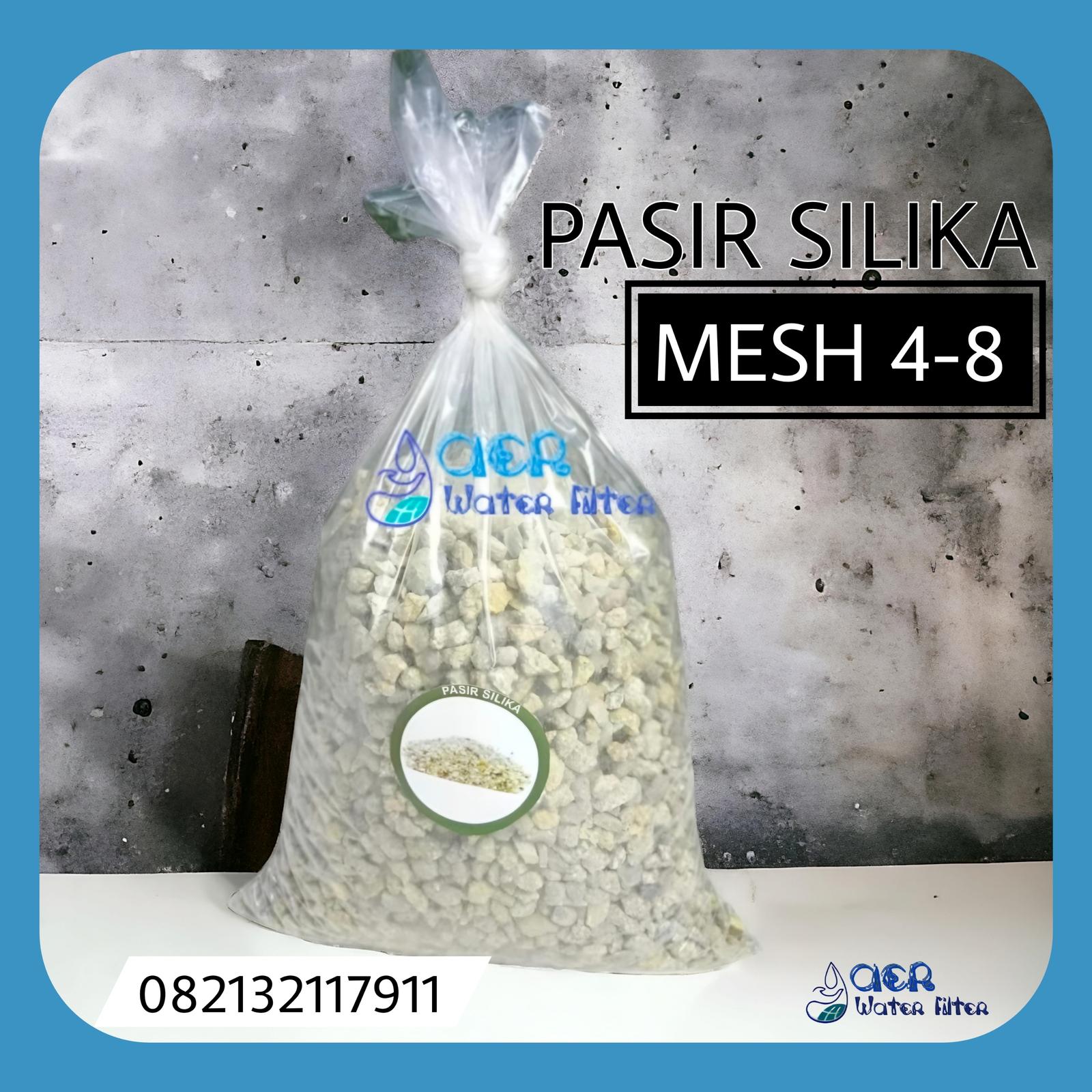 Pasir Silika - Sand Filter Mesh 4-8