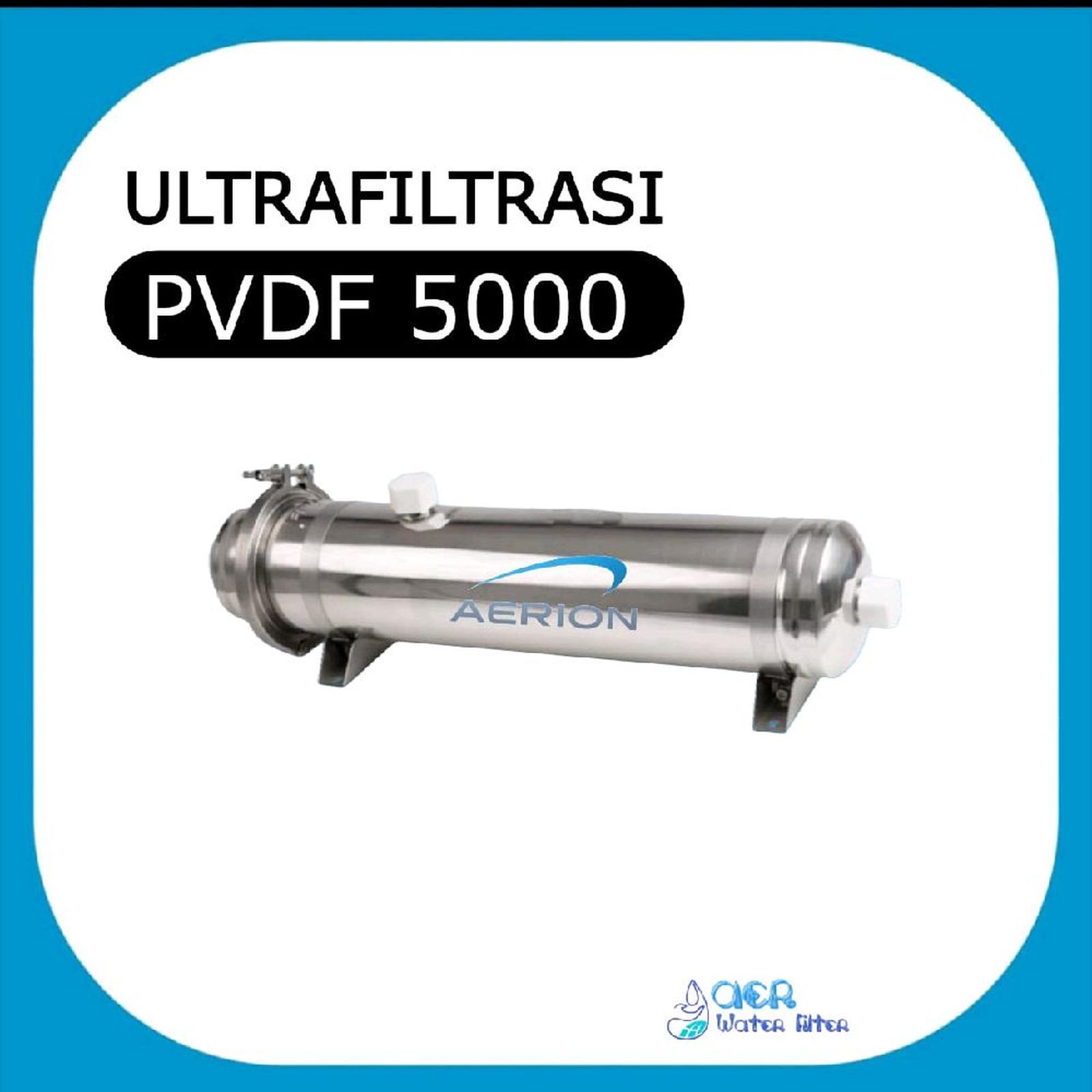 Ultrafiltrasi PVDF 5000 LPH Filter Air Water pre Filter 5000 Liter