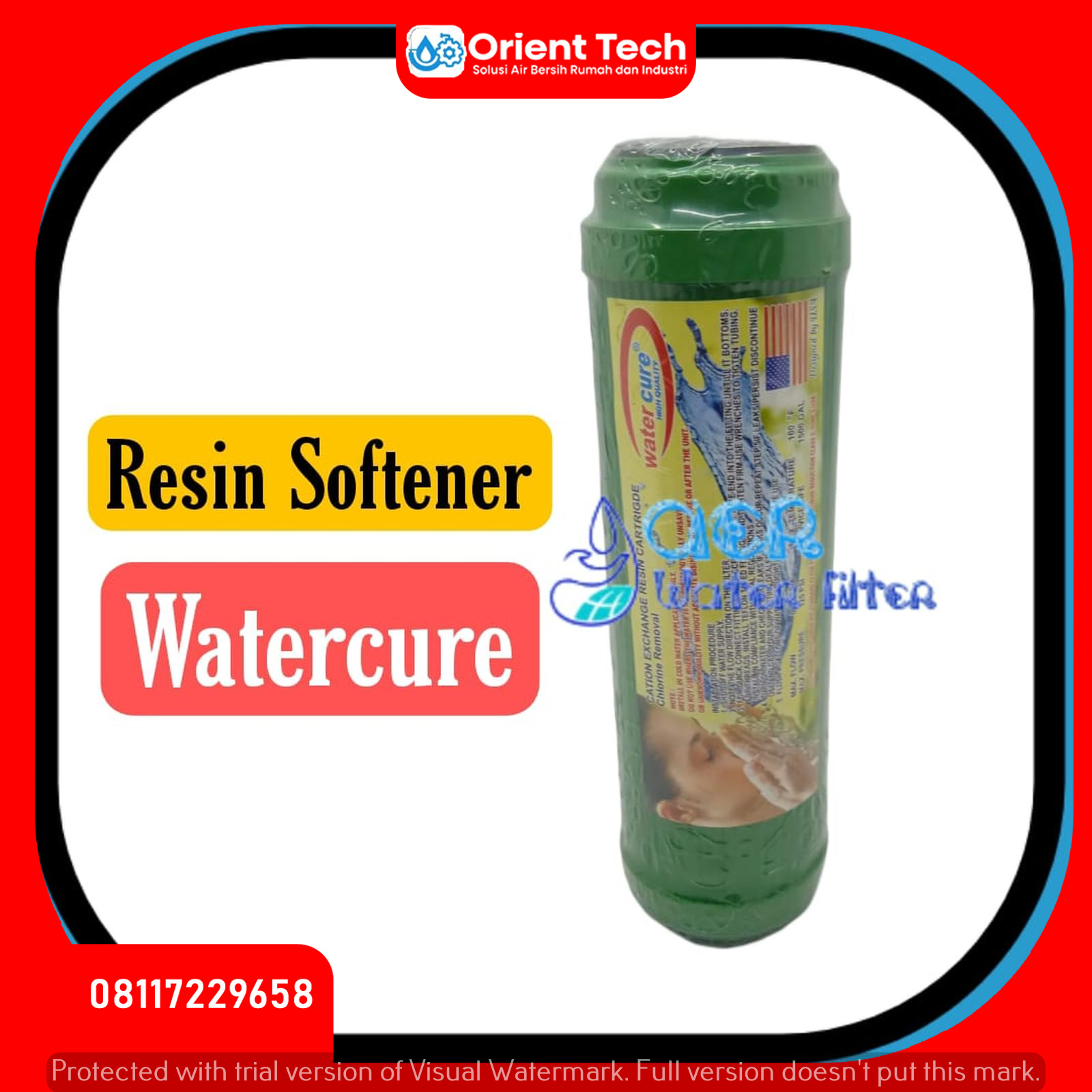 Watercure Resin 10 Inch