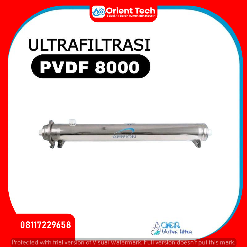 Ultrafiltrasi PVDF 8000 Lph