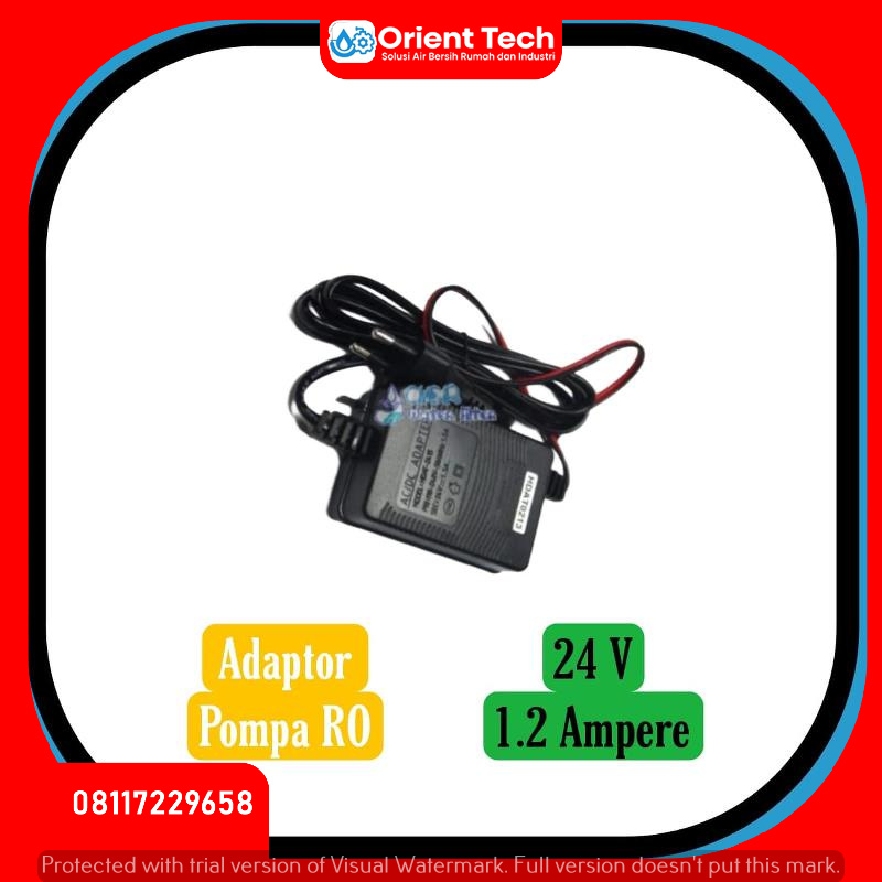 Adaptor Pompa RO Micron 24V 1.2A