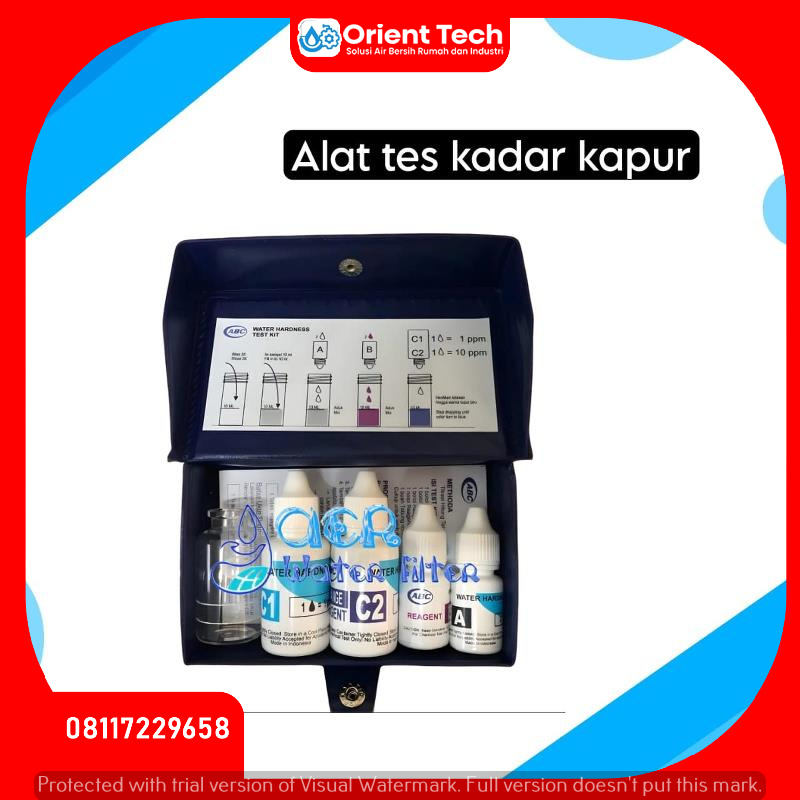 Alat Test Kesadahan Air - Alat Pengukur Kadar Kapur dalam Air