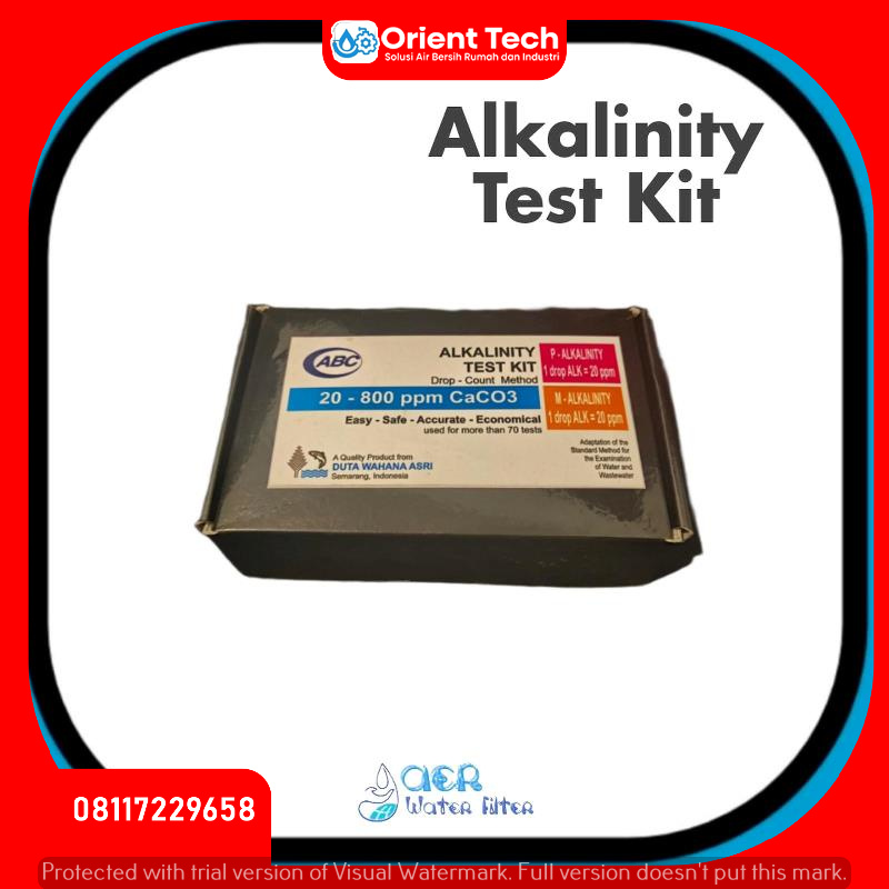 Alkalinity Test Kit - Alat Ukur Alkalinity Air
