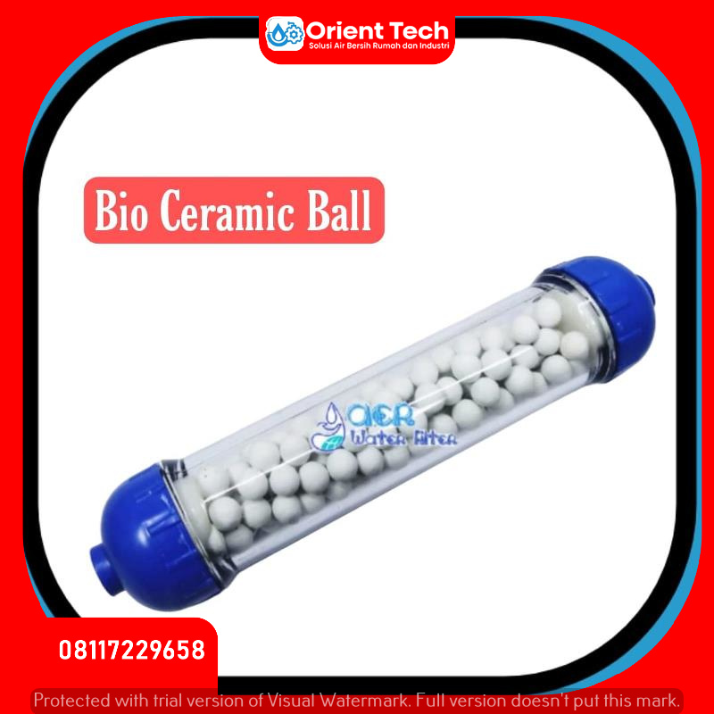 Catridge Bio Ceramic Ball - T33 Refillable - Filter Bio Ceramic