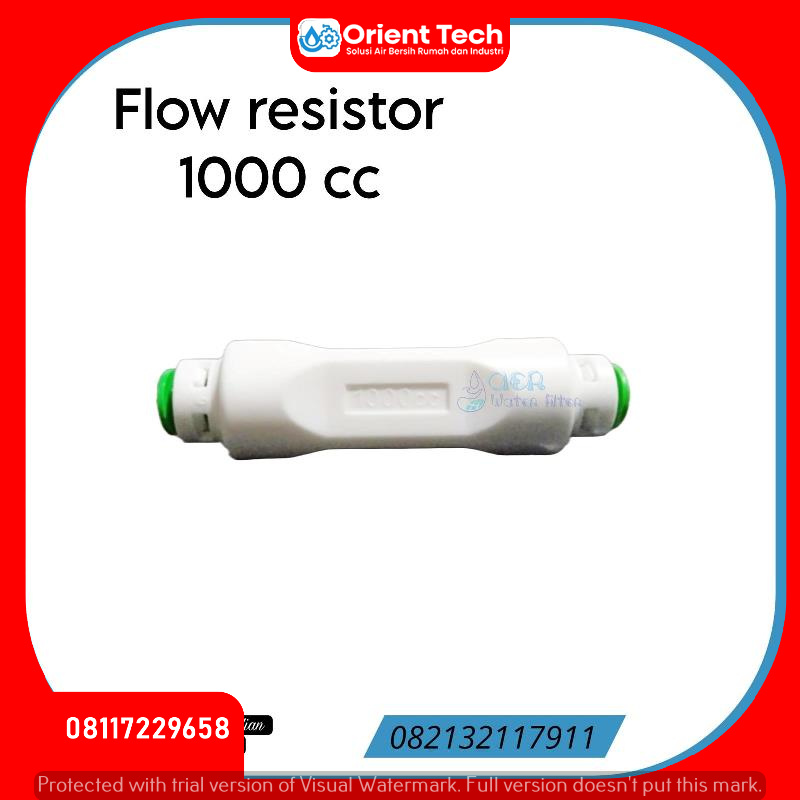 Flow Restrictor - Flow Reject RO 1000 CC