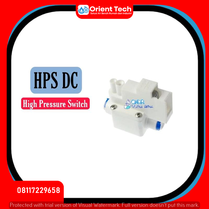 High Pressure Switch HPS Untuk RO Reverse Osmosis