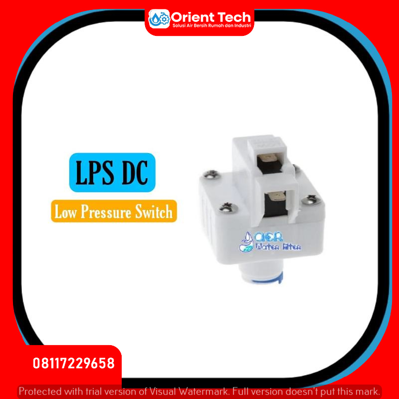 Low Pressure Switch LPS for RO Reverse Osmosis