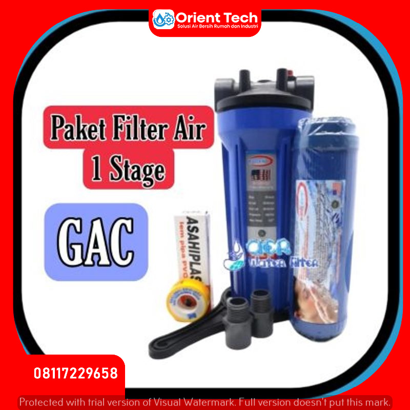 Jual Paket Hemat Filter Air Housing - UDF-GAC - Air Kuning dan Berbau