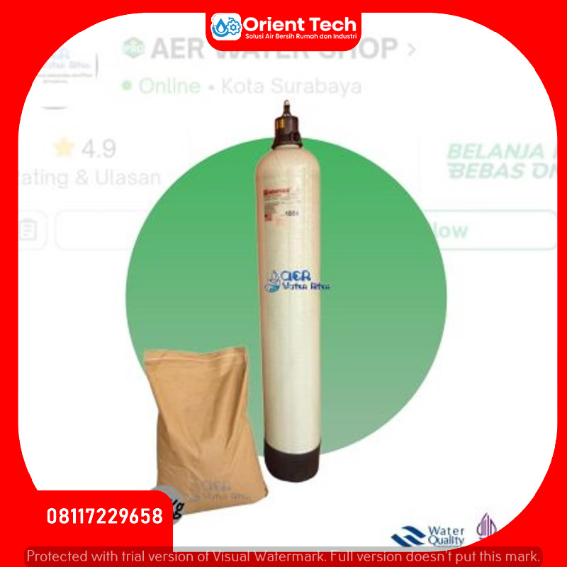 Jual Paket Tabung FRP 1054 Nanotec + Karbon Aktif