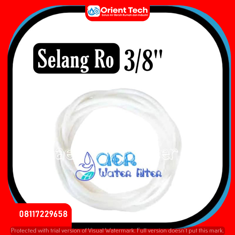 Selang 3per8 Inch untuk RO - Reverse Osmosis