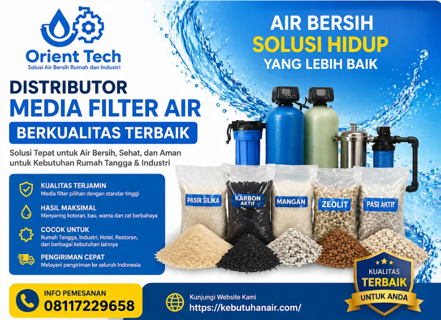 Distributor Media Filter Air Berkualitas Terbaik