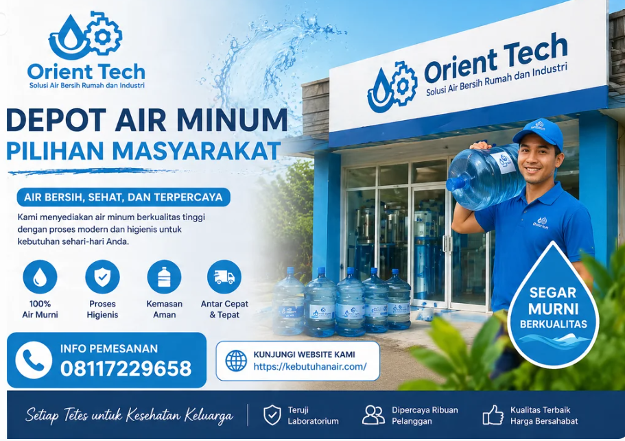 Depot Air Minum Pilihan Masyarakat