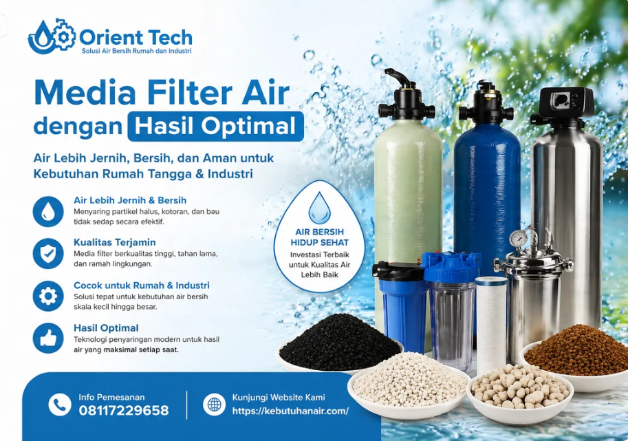 Media Filter Air dengan Hasil Optimal