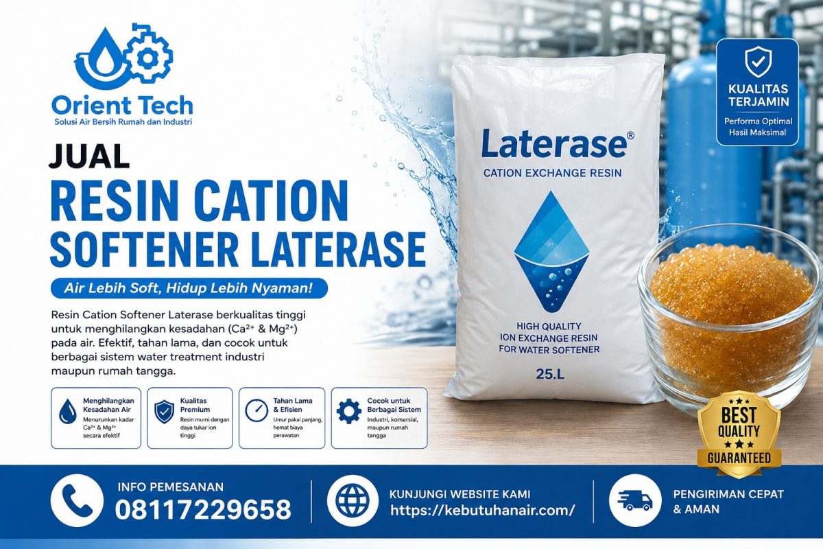 Jual Resin Cation Softener Laterase