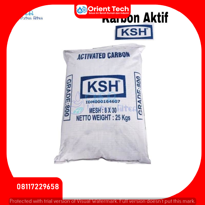 Karbon Aktif KSH 1 Sak 25kg