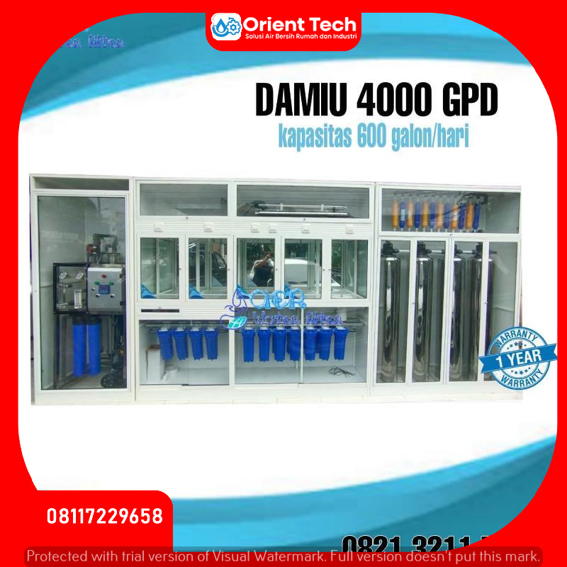 Penyedia Mesin RO 4000 Gpd